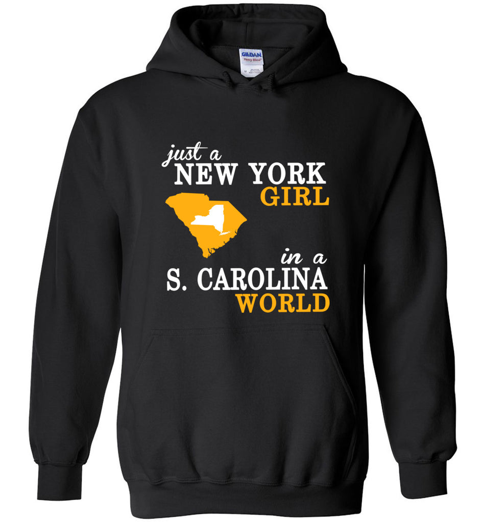 Just A New York Girl In A S. Carolina World - Hoodie