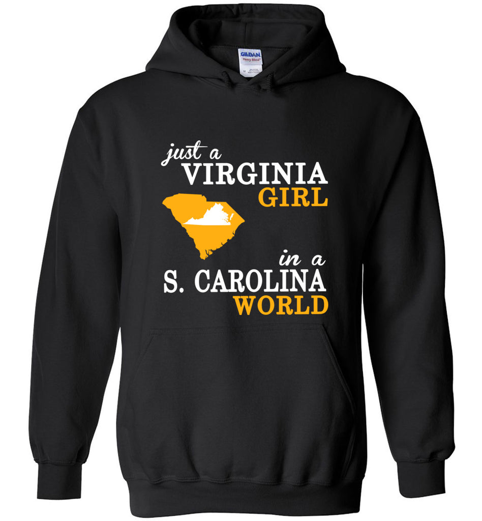 Just A Georgia Girl In A S. Crolina World - Hoodie