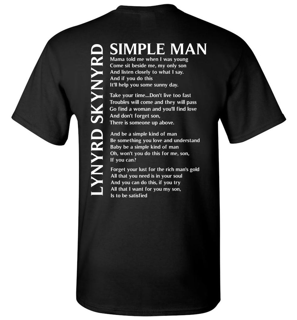 Simple Man Lynyrd Skynyrd T-shirt