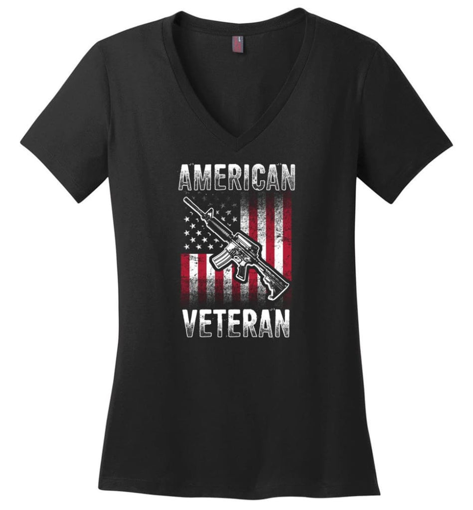 All Women Are Created Equal But The Best Become Nurses Shirt Ladies V-Neck - Black / M