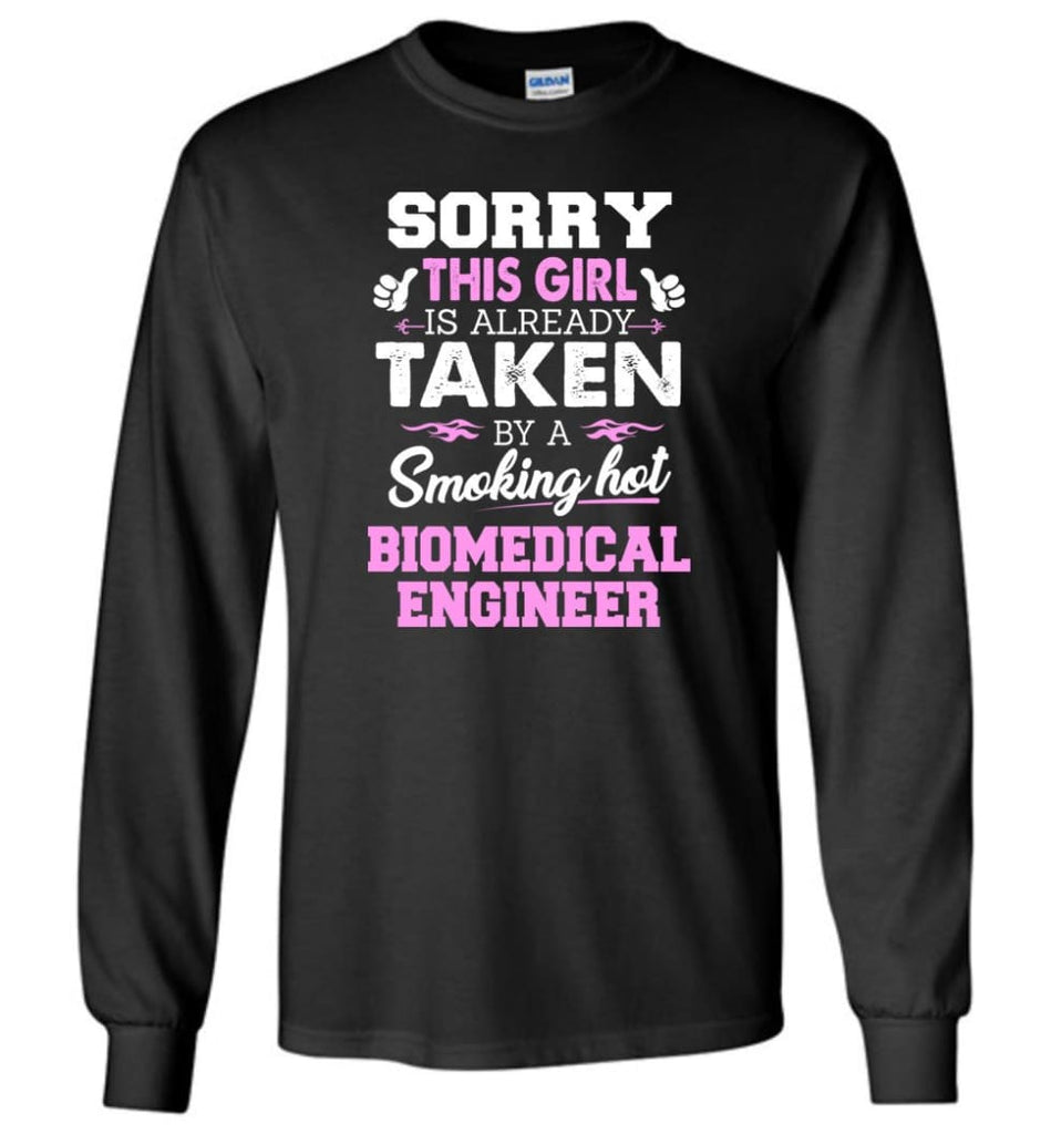 Biomedical Engineer Shirt Cool Gift for Girlfriend Wife or Lover - Long Sleeve T-Shirt - Black / M