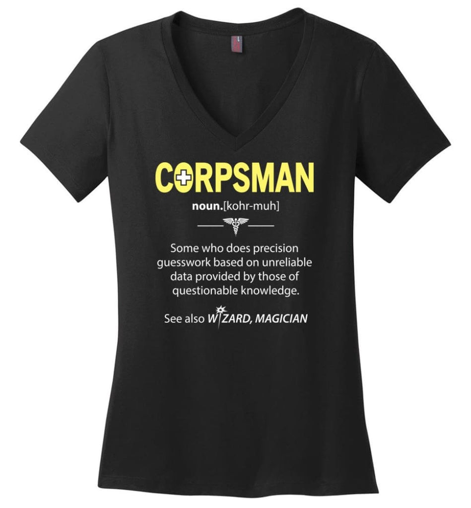 Can You Hear Us Now Shirt Funny Election 2016 Map Ladies V-Neck - Black / M
