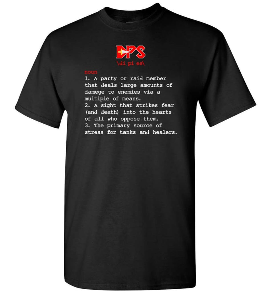 Dps Definition Dps Meaning T-Shirt - Black / S
