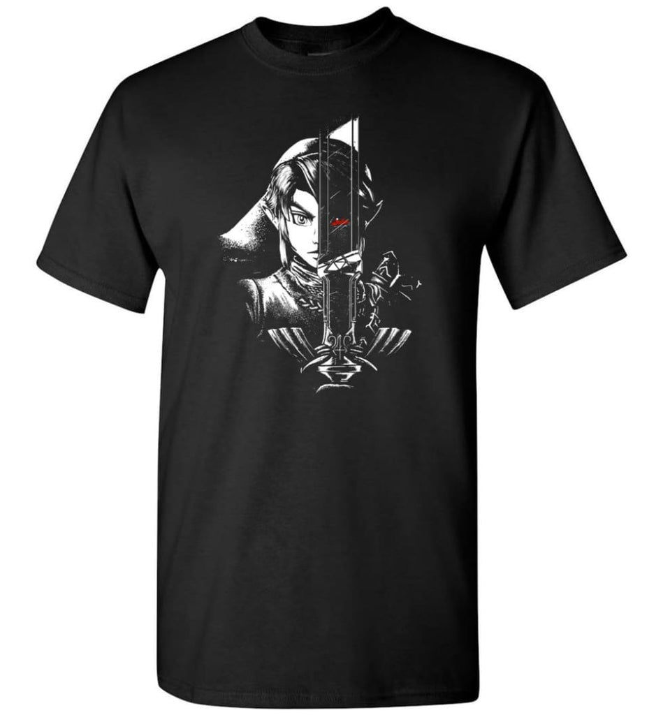 Hero Legend Zel Da A Dark Reflection T Shirt For Links Z Gamer Fans T-Shirt - Black / S