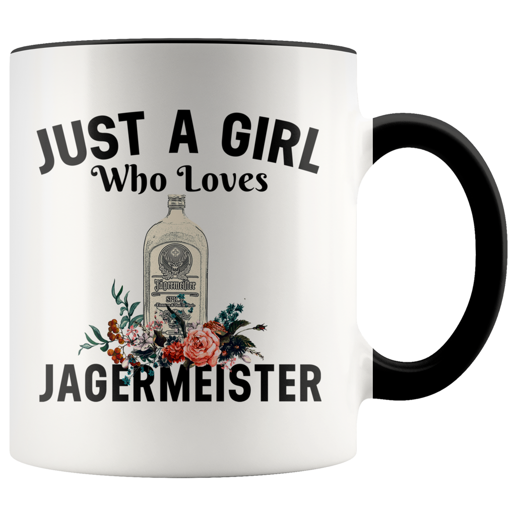 Just A Girl Who Loves Jagermeister Premium Accent Mug