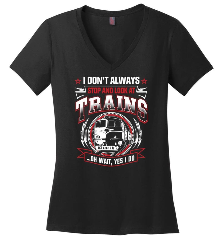 I Back The Blue For My Brother Proud Brother Of A Police Ladies V-Neck - Black / M