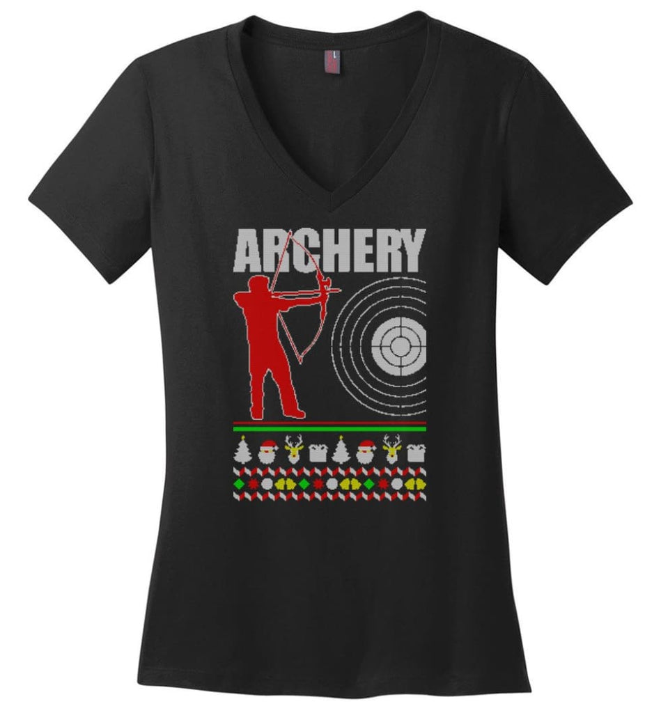 I Own It Forever The Title Plumber Ladies V-Neck - Black / M