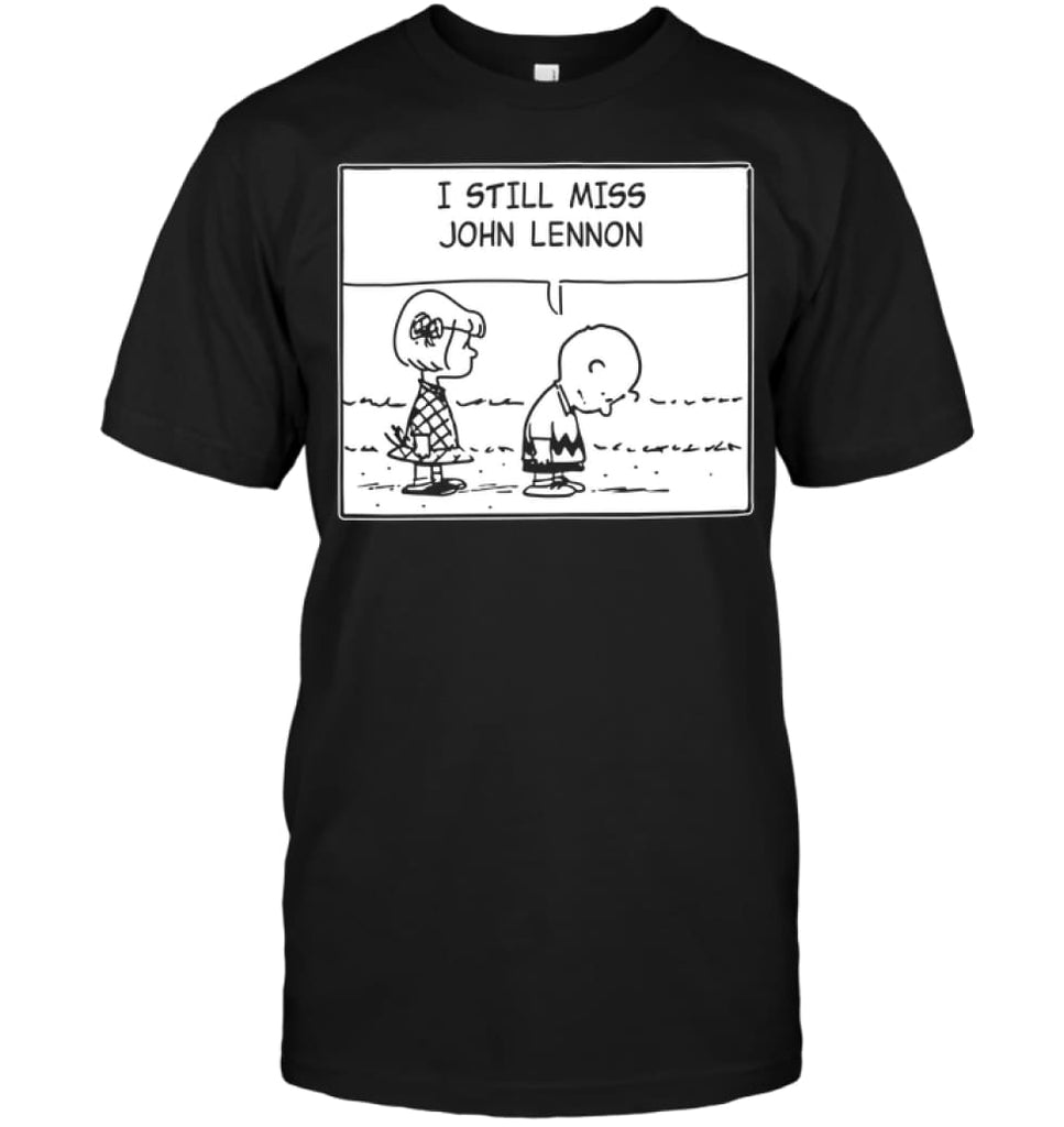I Still Miss Him T-Shirt - Hanes Tagless Tee / Black / S - Apparel