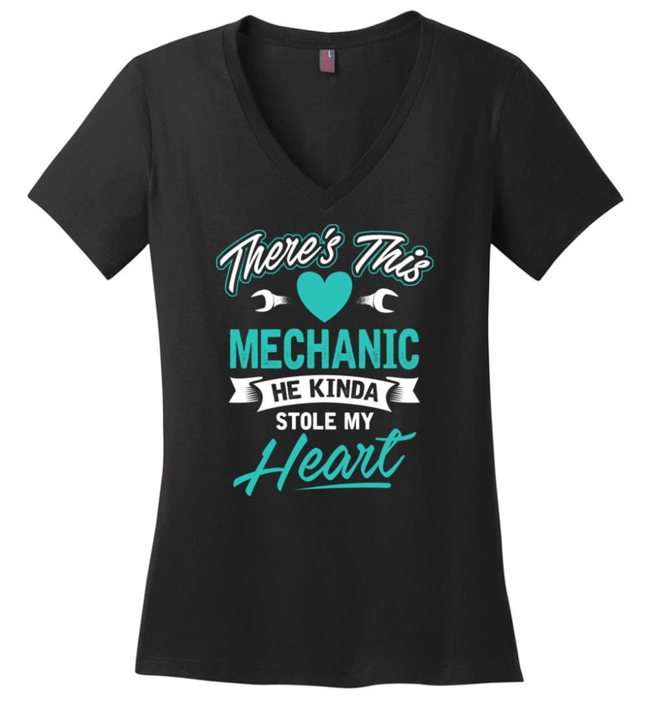 If Your Think It’s Expensive Hiring A Good Mechanic Shirt Ladies V-Neck - Black / M