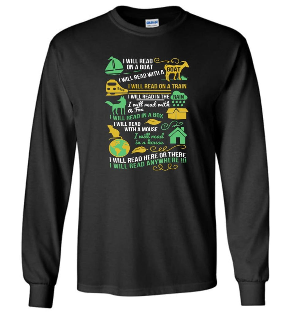 Life Is Good Book Lovers Shirt I Love Reading T Shirt The Book Was Better Shirt - Long Sleeve T-Shirt - Black / M
