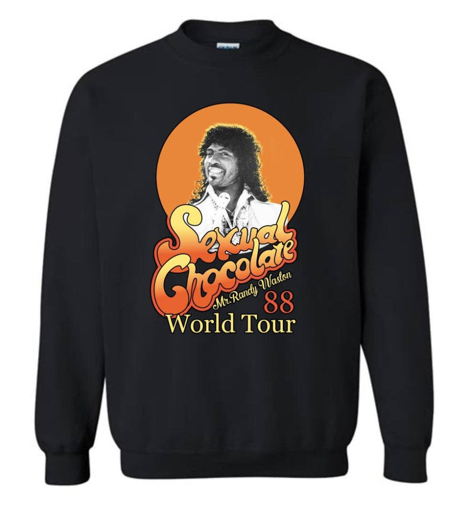Randy Watson Sexual Chocolate World Tour 88 - Sweatshirt - Black / M - Sweatshirt