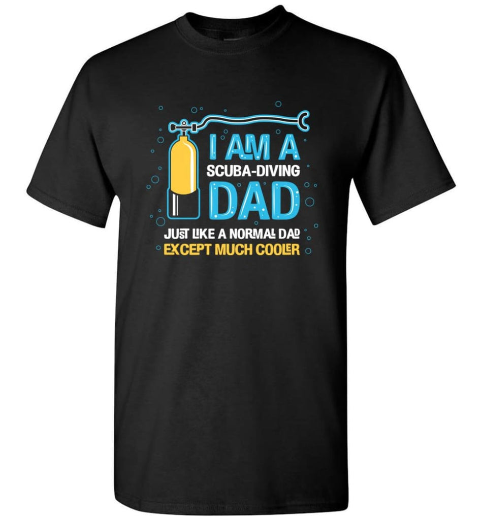 Scuba Diving Shirt I’M A Scuba Diving Dad T-Shirt - Black / S