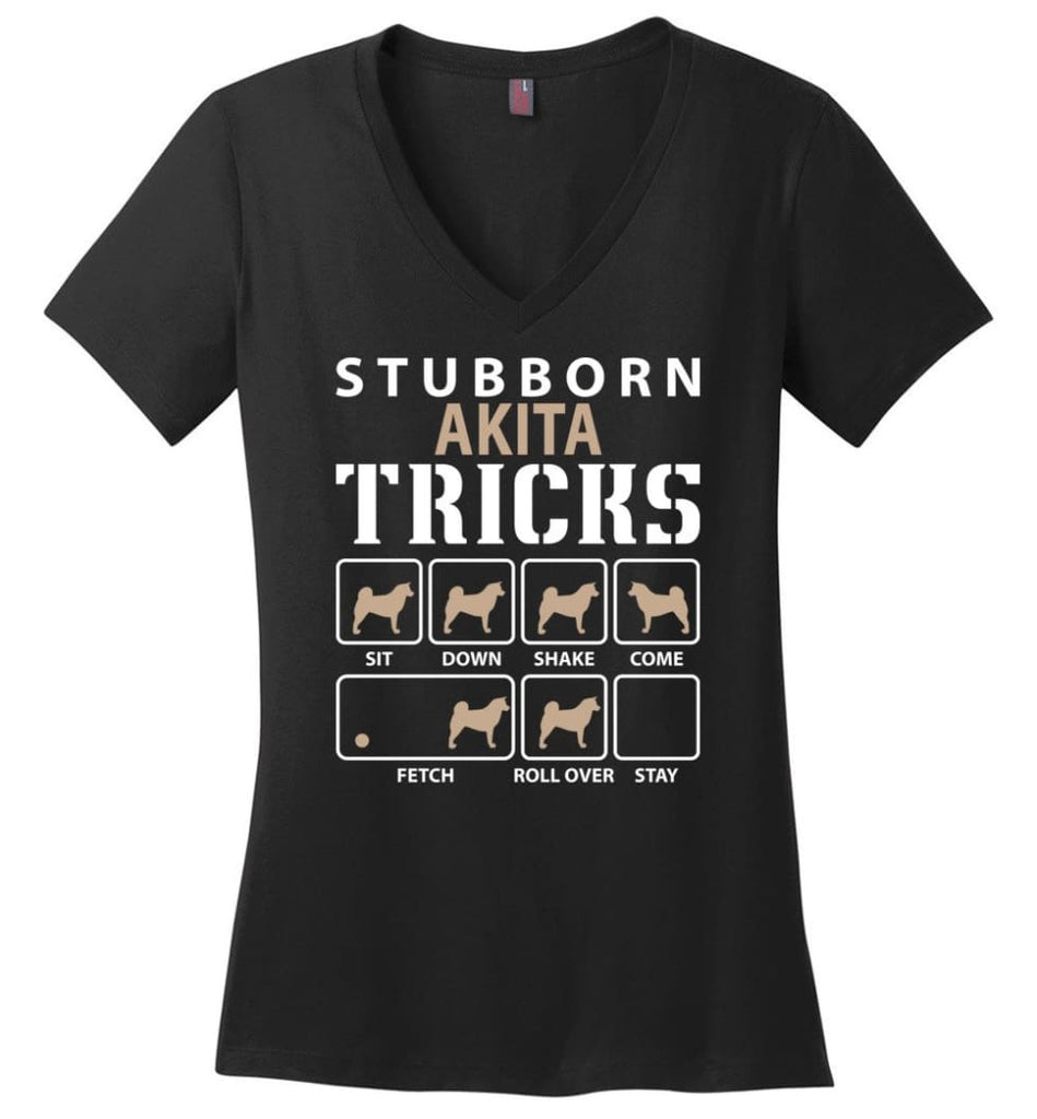 Weightlifting Ugly Christmas Sweater Ladies V-Neck - Black / M