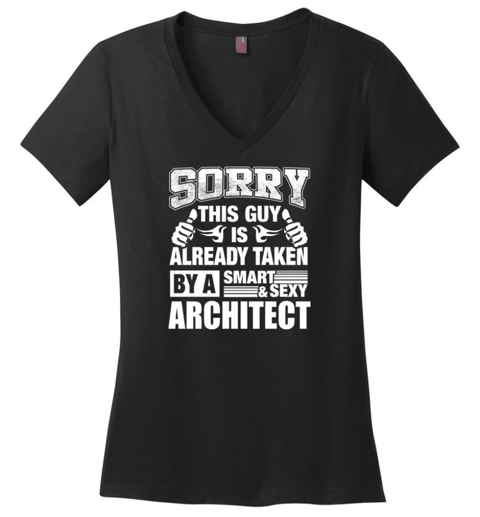 Welder Shirt Cool Gift for Boyfriend Husband or Lover Ladies V-Neck - Black / M - 7