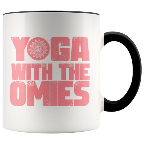 Yoga Shirt Yoga Lover Yogis Yo With The Omies Premium Accent Mug