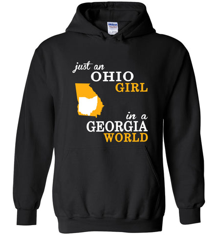 Just An Ohio Girl In A Georgia World - Hoodie