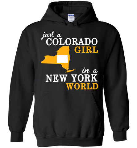 Just A Colorado Girl In A New York World Hoodie