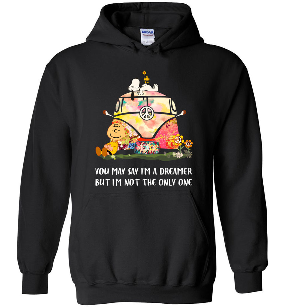 Imagine Snoopy I Am Not The Only One - Hoodie