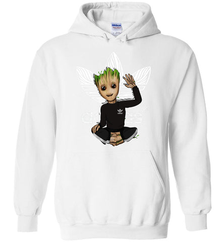 Characters Superheroes Groot Adidas Guardians of the galaxy - Hoodie