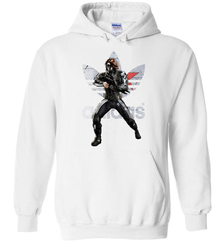 Characters Superheroes Winter Soldier Adidas - Hoodie
