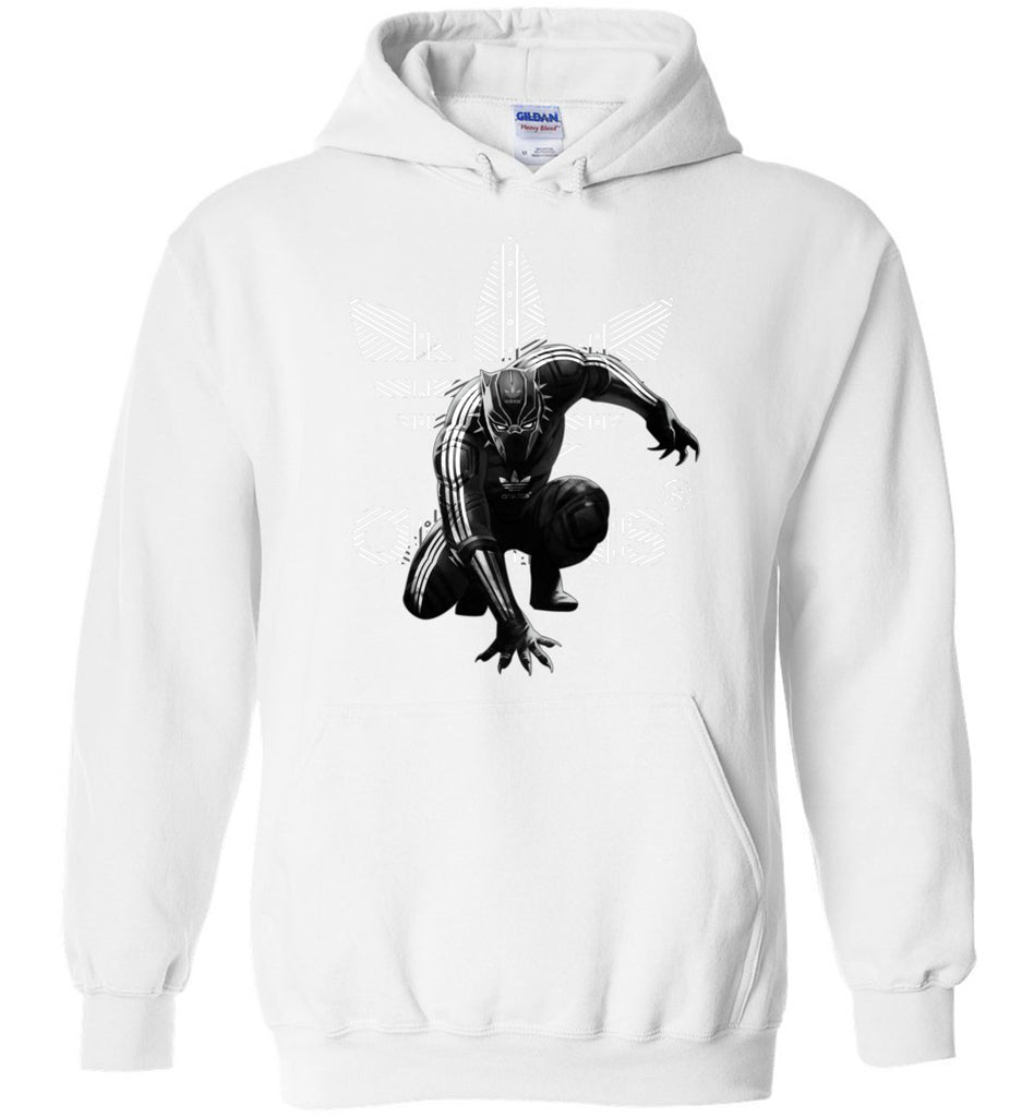 Characters Superheroes Black Panther Adidas - Hoodie