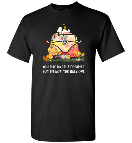 Imagine Snoopy I Am Not The Only One - T-Shirt