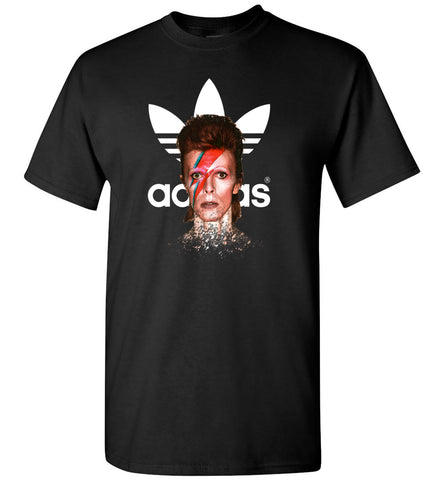 David Bowie Adidas Vintage Retro Music Gift for Fans - T-Shirt