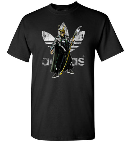 Characters Superheroes Loki Adidas - T-Shirt