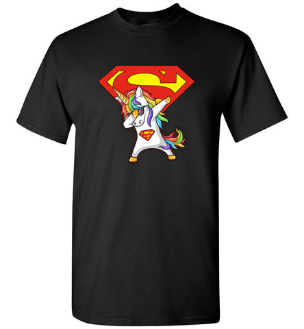 Unicorn Superman Dabbing - T-Shirt