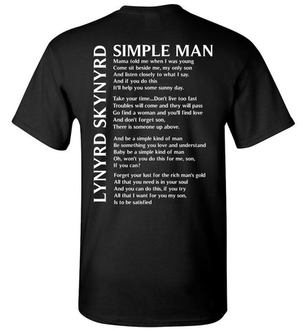 Simple Man Lynyrd Skynyrd T-shirt