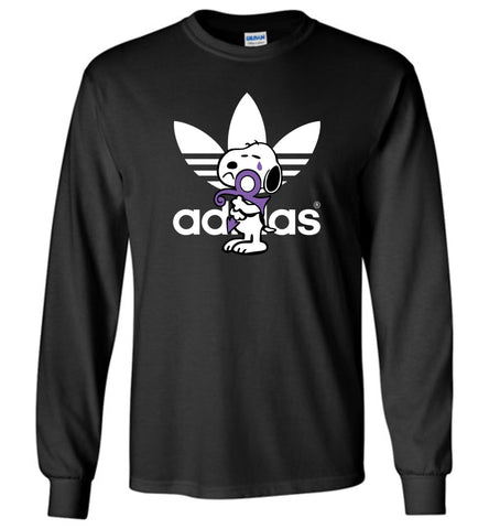 Prince Snoopy With Purple Rain Adidas - Long Sleeve