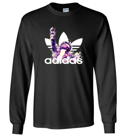 Prince Purple Rain Vintage Retro Music Gift for Fans Adidas - Long Sleeve