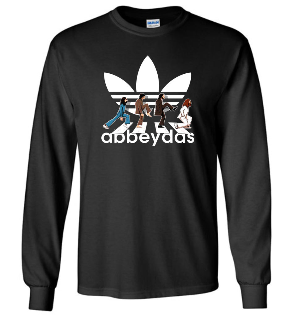 The Beatles Abbeydas Vintage Retro Music Gift for Fans Adidas - Long Sleeve