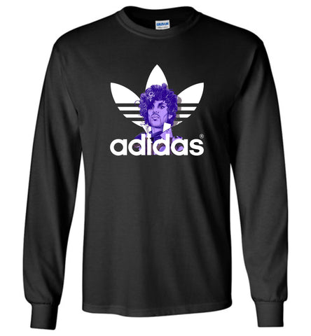 Prince Adidas Vintage Retro Music Gift for Fans - Long Sleeve