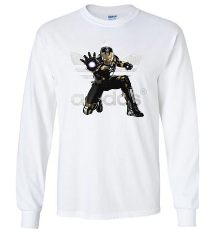 Characters Superheroes Ironman Adidas - Long Sleeve