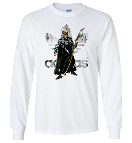 Characters Superheroes Loki Adidas - Long Sleeve