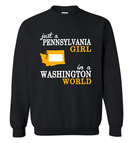 Just A Pennsylvania Girl In A Washington World - Sweatshirt