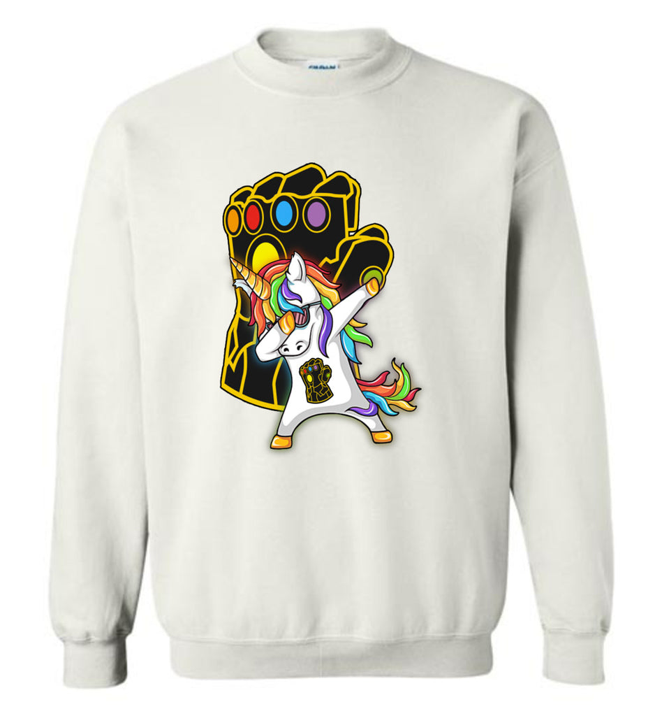 Unicorn Thanos Dabbing - Sweatshirt