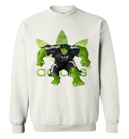Characters Superheroes Hulk Adidas - Sweatshirt