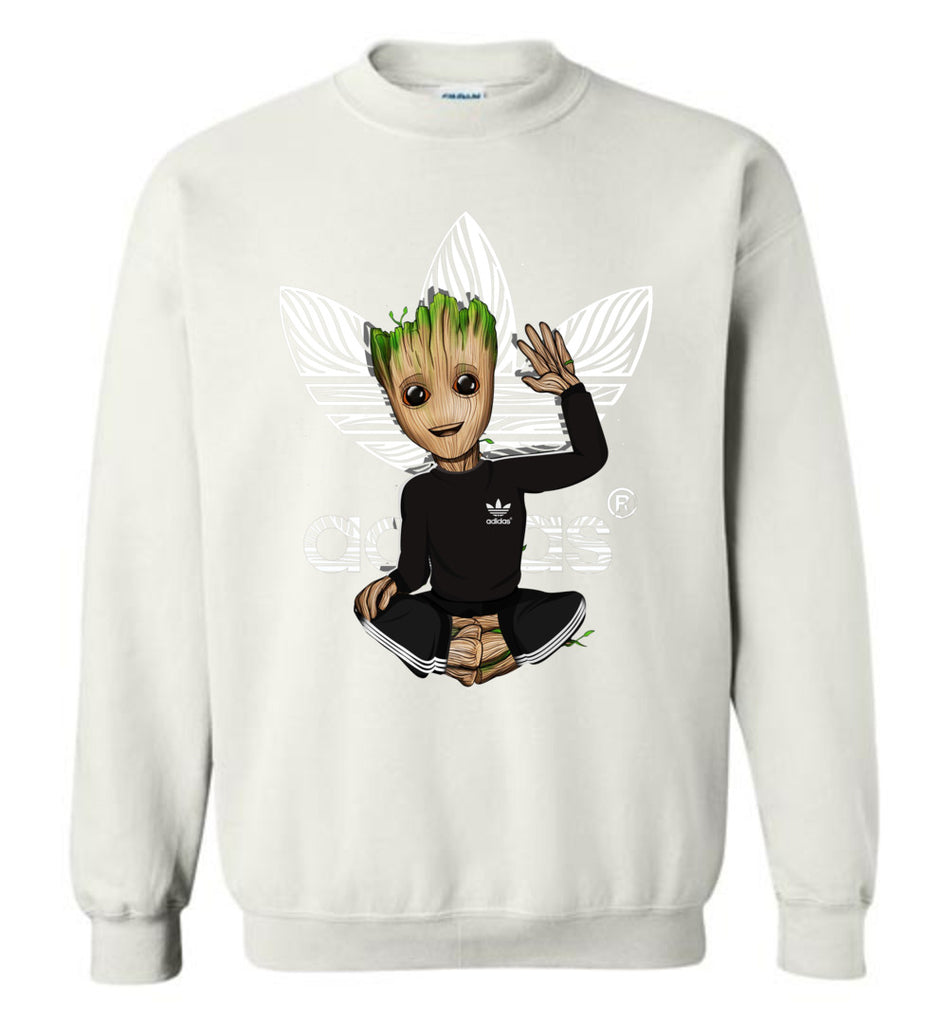 Characters Superheroes Groot Adidas Guardians of the galaxy - Sweatshirt