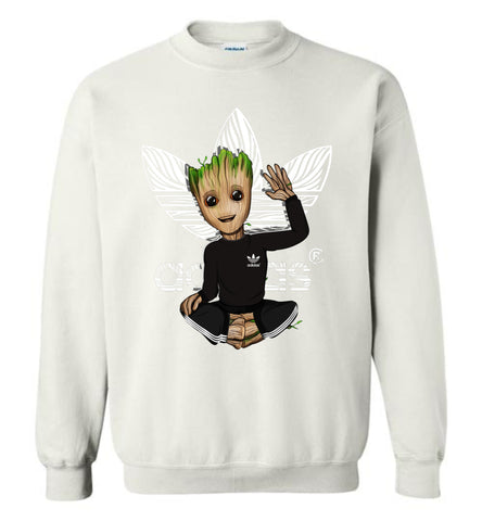 Characters Superheroes Groot Adidas Guardians of the galaxy - Sweatshirt