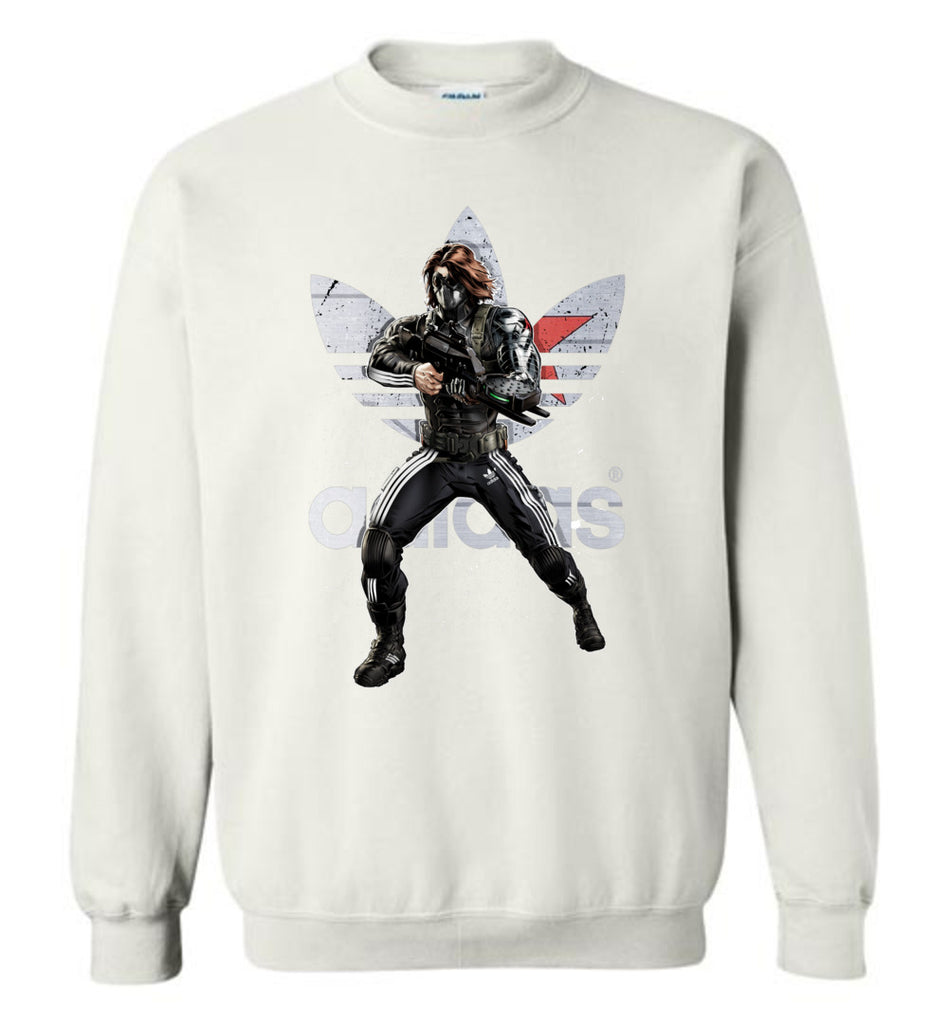 Characters Superheroes Winter Soldier Adidas - Sweatshirt