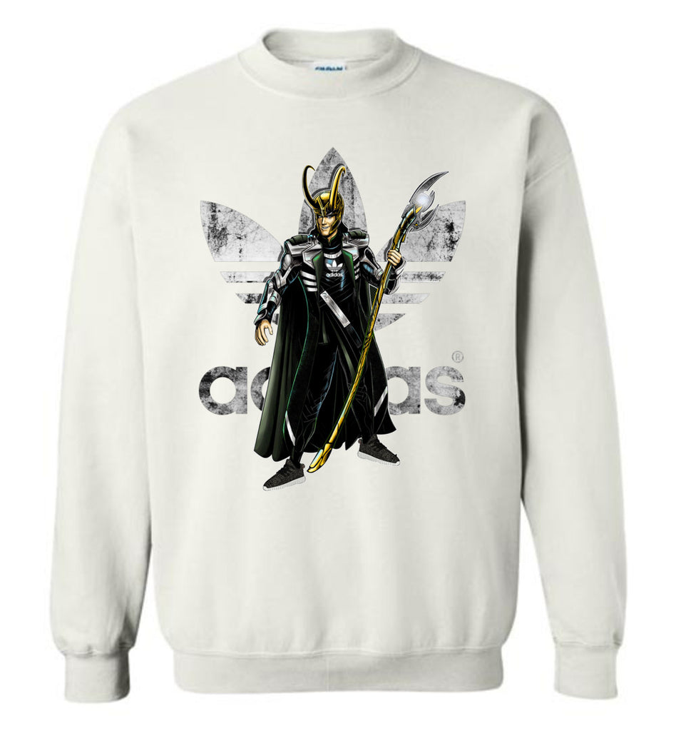 Characters Superheroes Loki Adidas - Sweatshirt