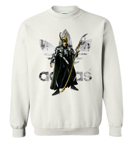 Characters Superheroes Loki Adidas - Sweatshirt