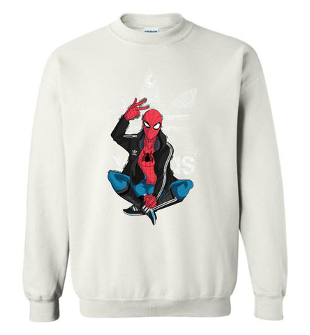 Characters Superheroes Spider Man Adidas - Sweatshirt