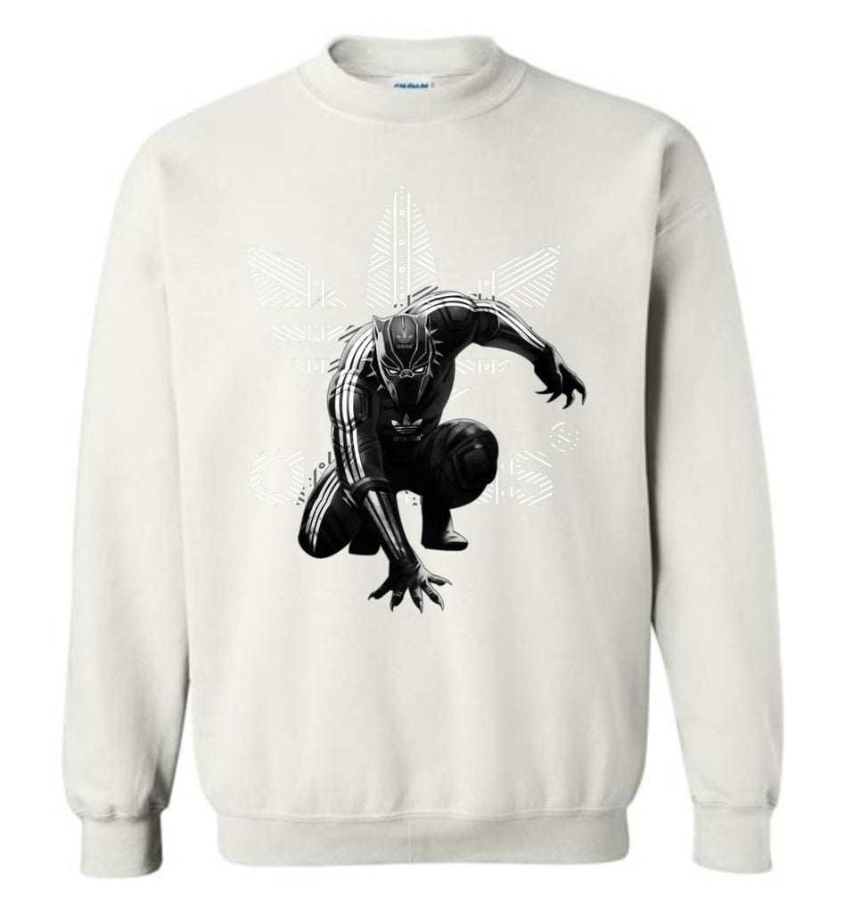 Characters Superheroes Black Panther Adidas - Sweatshirt