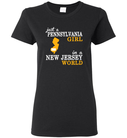 Just A Pennsylvania Girl In A New Jersey World - Women Tee