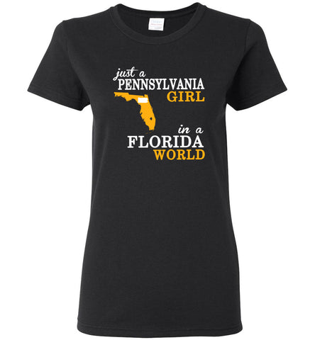 Just A Pennsylvania Girl In A Florida World - Women Tee