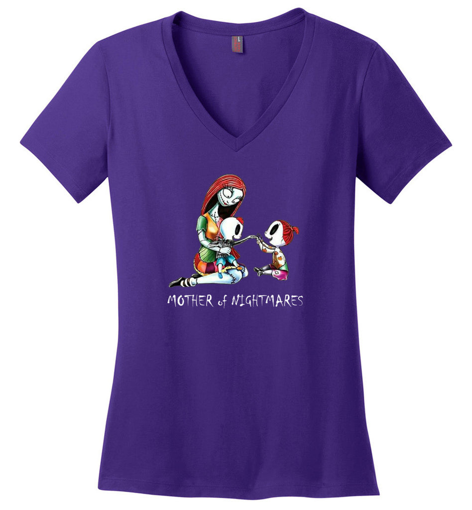 Sally Mother Of Nightmares - Ladies V-Neck