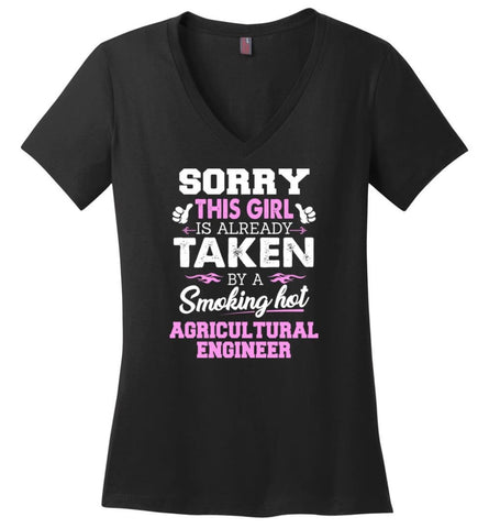 4th Grade Teacher Shirt Cool Gift for Girlfriend Wife or Lover Ladies V-Neck - Black / M - 10